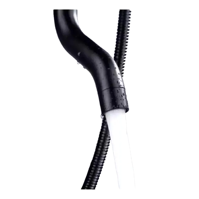DUCHA COLUMNA LLAVE MONOMANDO MODERNA ACERO NEGRO - 3