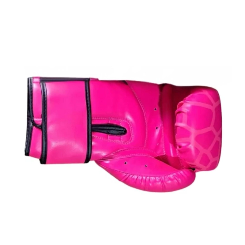 GUANTES BOXEO ARTES MARCIALES VELCRO REXION 14 ROSA - 3