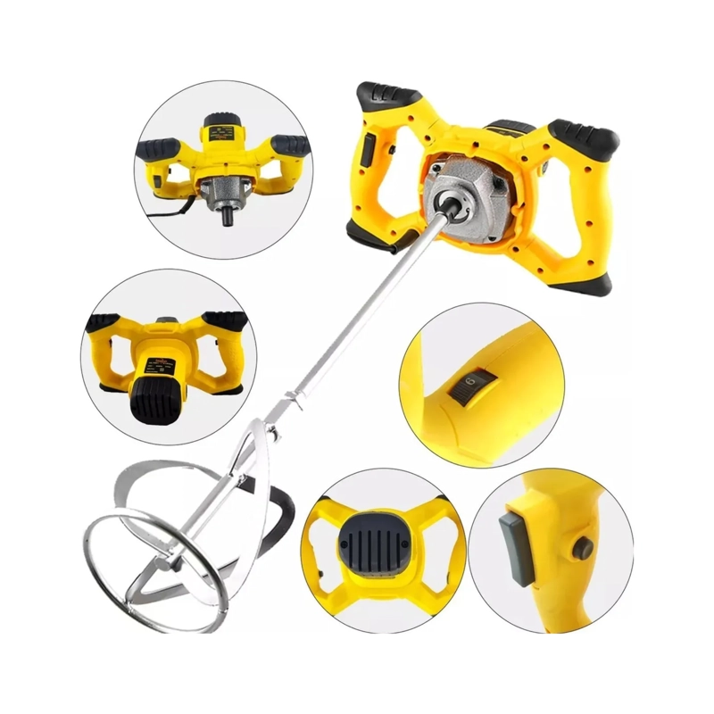MEZCLADOR ELE CTRICO CEMENTO PINTURA 1.2 WATT - 5