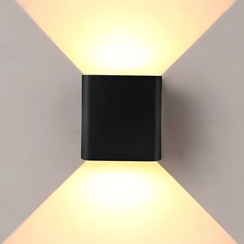 FOCO LED BIDIRECCIONAL EXTERIOR NEGRO - 4