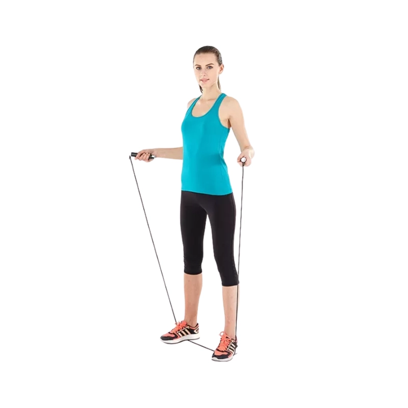 CUERDA SALTAR CARDIO DEPORTE ALUMINIO AJUSTABLE - 3