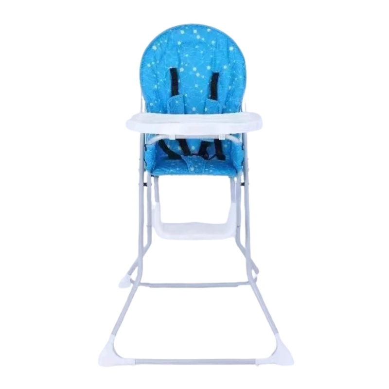 SILLA COMER BEBE PLEGABLE 102X48X71 CM TURQUESA - 2