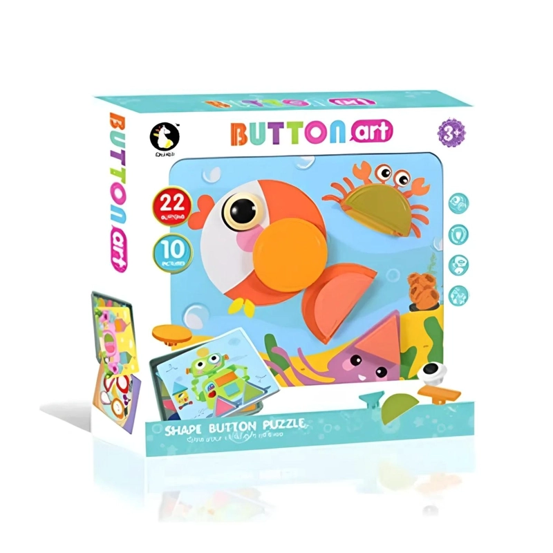 JUGUETE DIDACTICO INFANTIL PUZZLE ROMPECABEZAS ENCAJE - 1