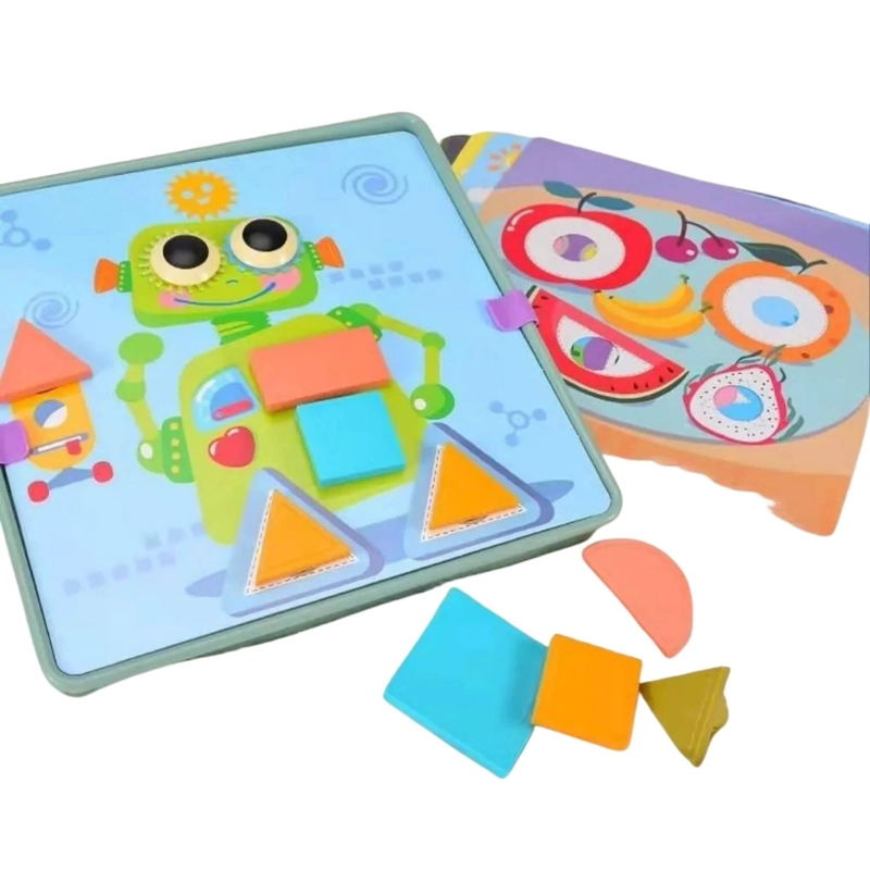 JUGUETE DIDACTICO INFANTIL PUZZLE ROMPECABEZAS ENCAJE - 2