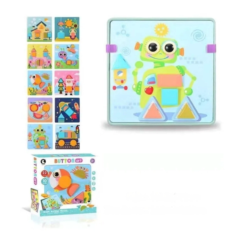 JUGUETE DIDACTICO INFANTIL PUZZLE ROMPECABEZAS ENCAJE - 3