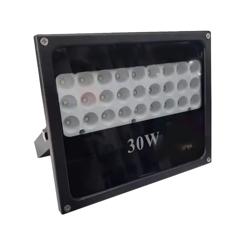 FOCO LED EXTERIOR MULTICHIP LUZ BLANCA FRIO 30 WATT 22X19X4.5 CM NEGRO - 3