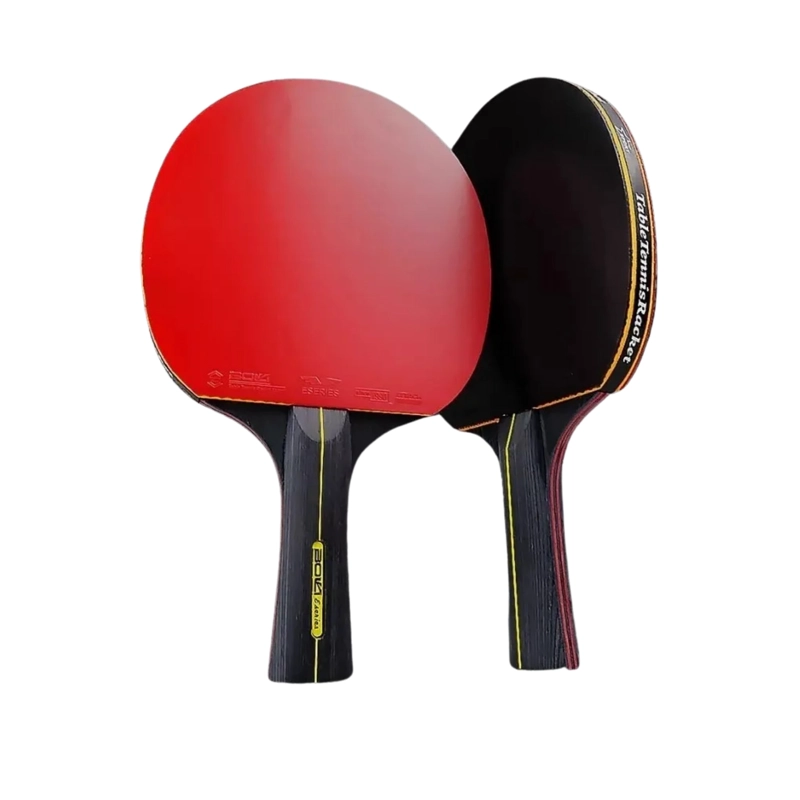 SET 2 PALETAS PING PONG PROFESIONAL 6 ESTRELLAS 3 PELOTAS ESTUCHE - 3