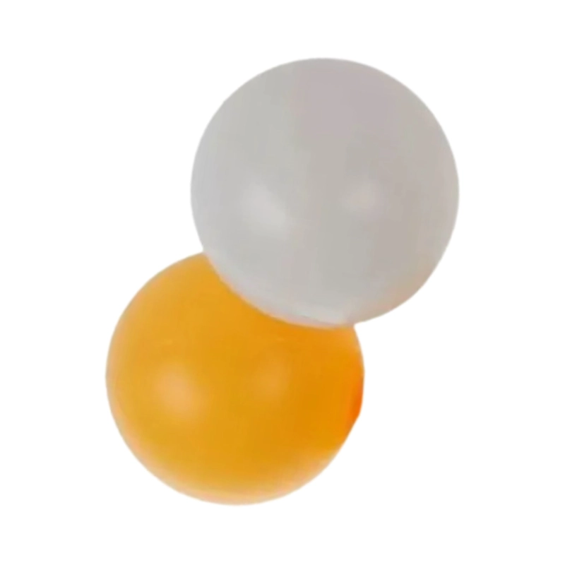 PACK 12 PELOTAS PING-PONG BLANCAS NARANJAS - 2