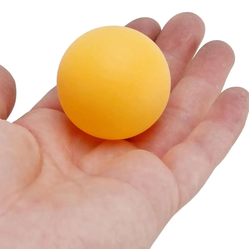 PACK 12 PELOTAS PING-PONG BLANCAS NARANJAS - 3