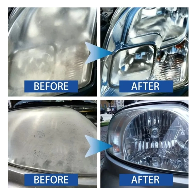 PULIDOR FAROS AUTO LIMPIEZA REPARACION RAYONES - 5