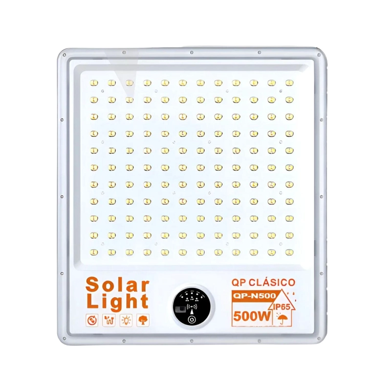 FOCO SOLAR LED PANEL SOLAR CONTROL REMOTO 500 WATT - 1