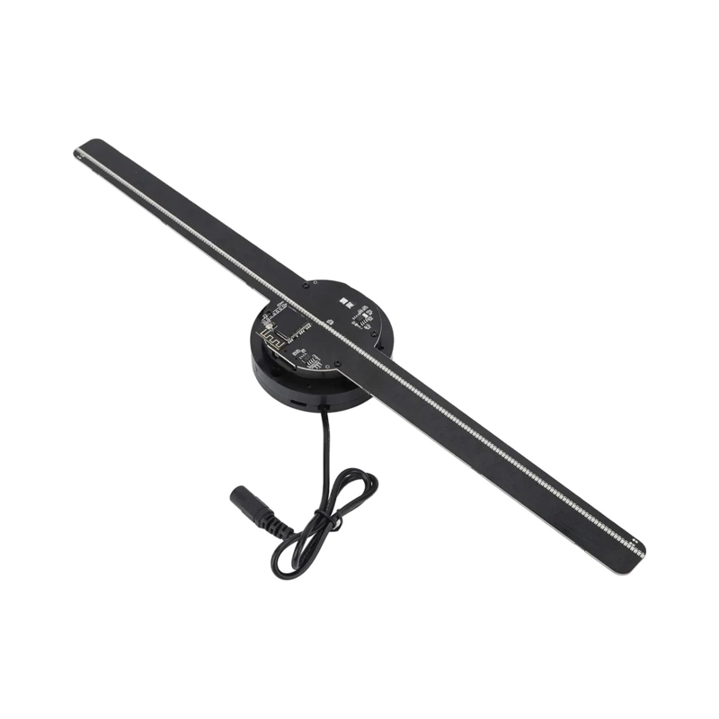 PROYECTOR HOLOGRAMA 3D PANTALLA VENTILADOR 800X480P NEGRO