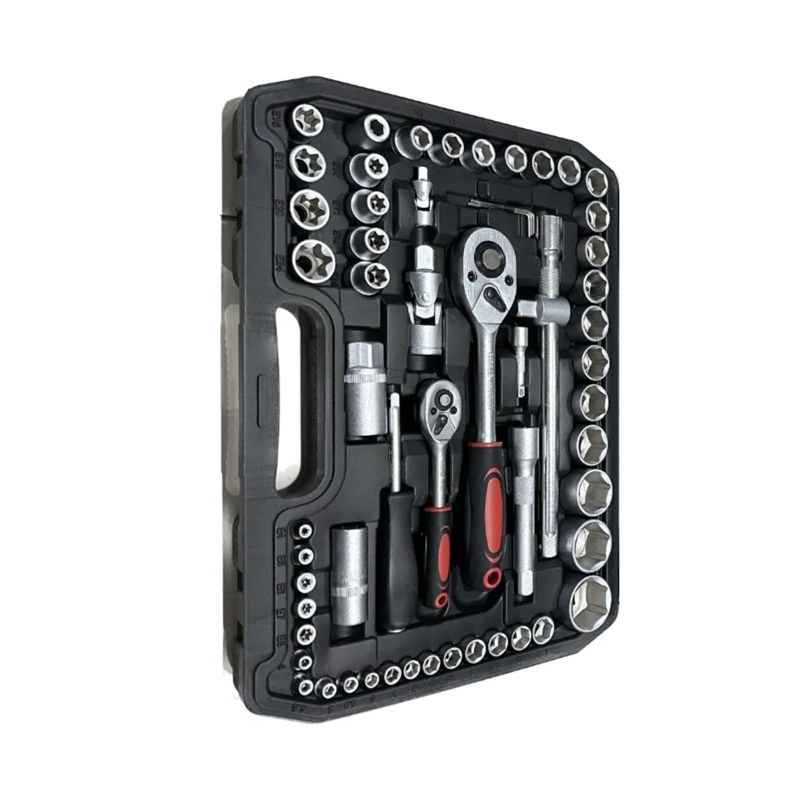 SET CAJAS HERRAMIENTAS DADOS 108 PIEZAS CRV - 2
