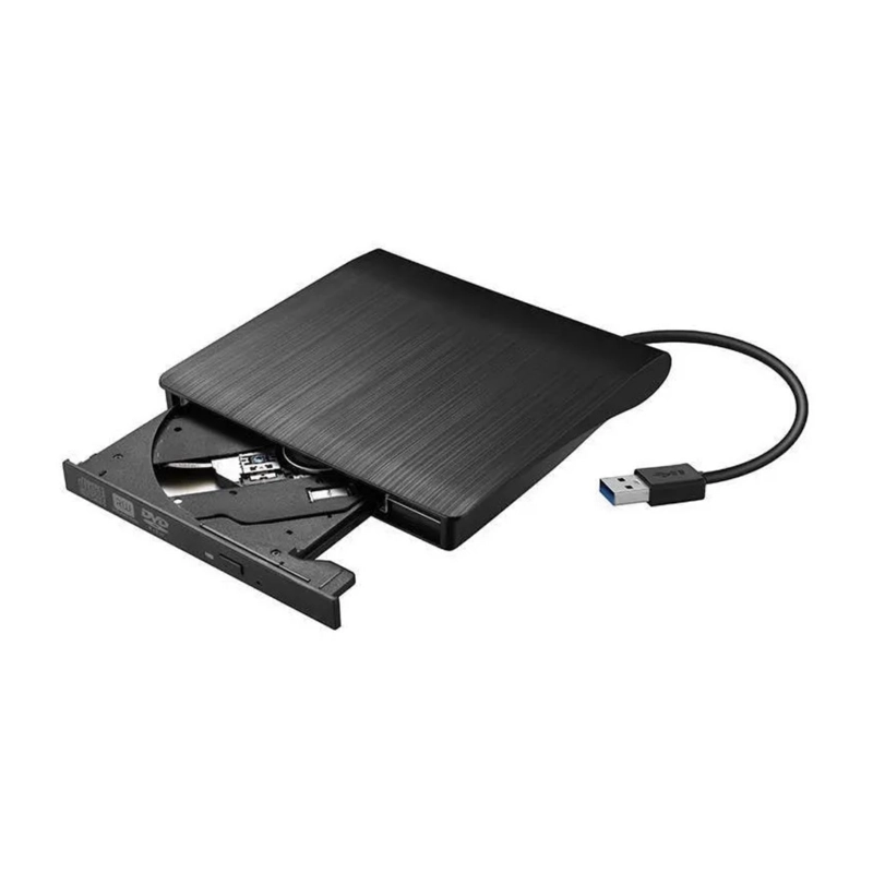 GRABADOR EXTERNO DVD/CD LECTOR USB 2.0 - 3
