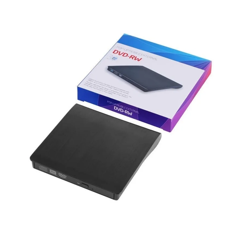 GRABADOR EXTERNO DVD/CD LECTOR USB 2.0 - 5