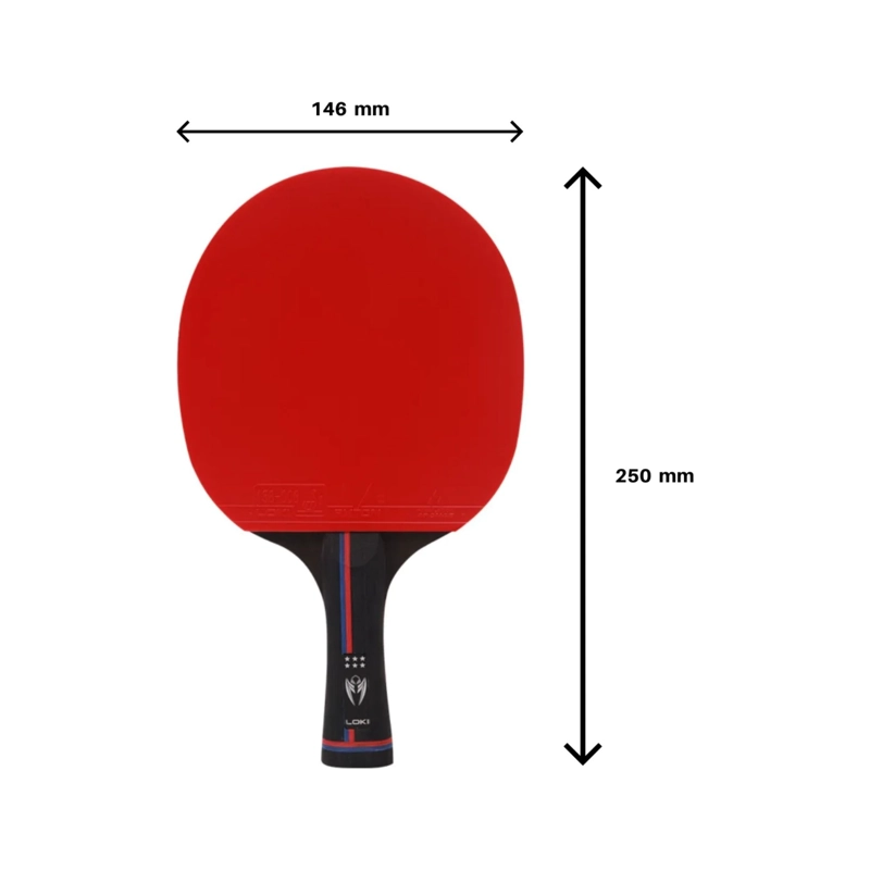 PALETA PING PONG 6 ESTRELLAS PROFESIONAL ESTUCHE - 4