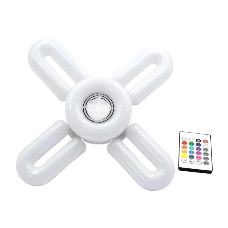 AMPOLLETA PARLANTE LED CONTROL REMOTO RGB 50 WATT - 1