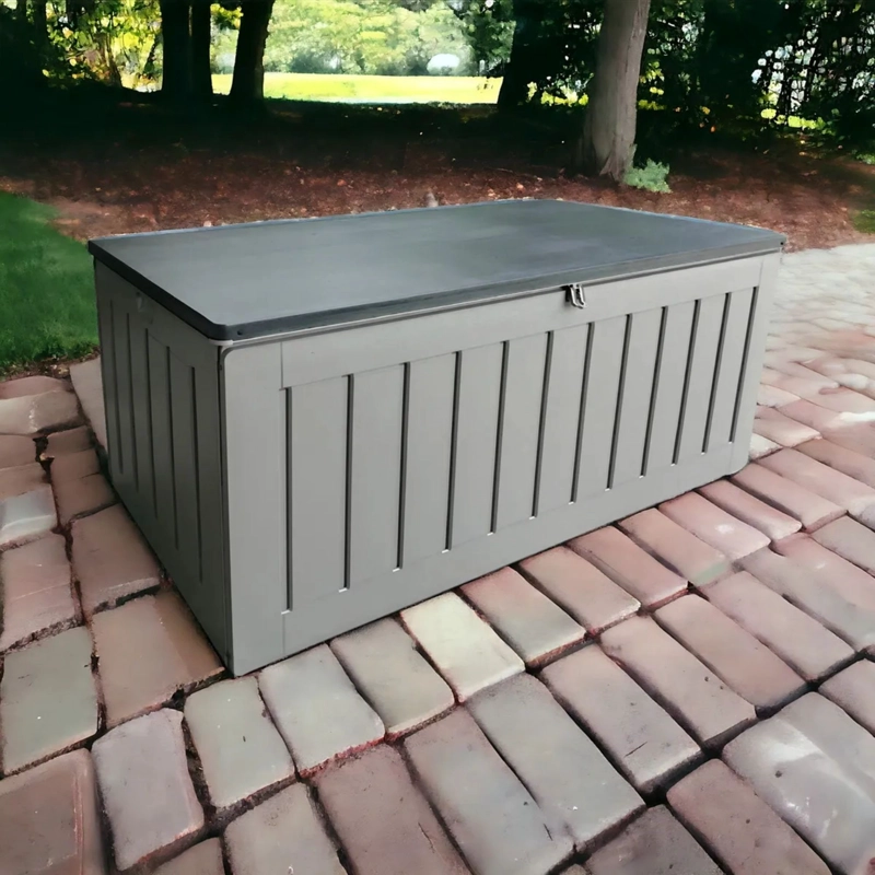 BAUL ORGANIZADOR CAJA ALMACENAJE 830 LT GRIS - 4