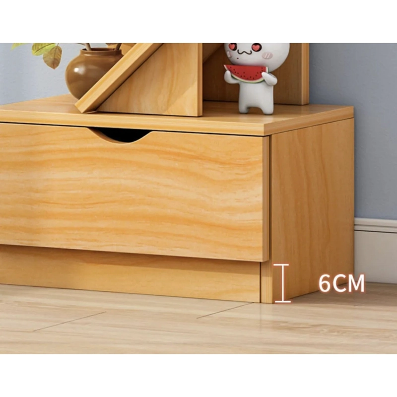 LIBRERO ARBOL ORGANIZADOR REPISA MARRON OSCURO 147X20X34 CM - 3