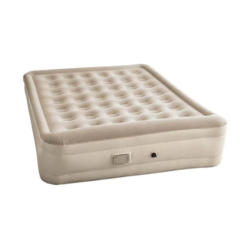 COLCHON CAMA INFLABLE ELE CTRICO 2 PLAZA 2 ALMOHADAS PORTATIL - 1