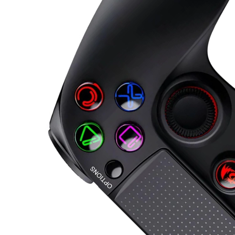 CONTROL GAMER PANEL TACTIL REDRAGON BLUETOOTH INALAMBRICO NEGRO - 4