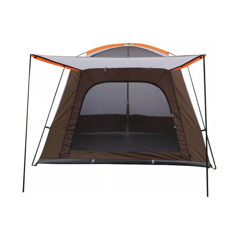 CARPA DOBLE FAMILIAR 6 PERSONAS 1.95X2.6X380 MTS MARRON - 2