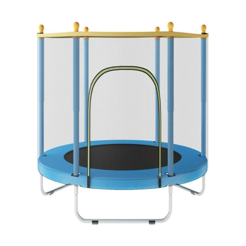 MINI TRAMPOLIN ELASTICA INFANTIL 55X55X46 CM AZUL - 1