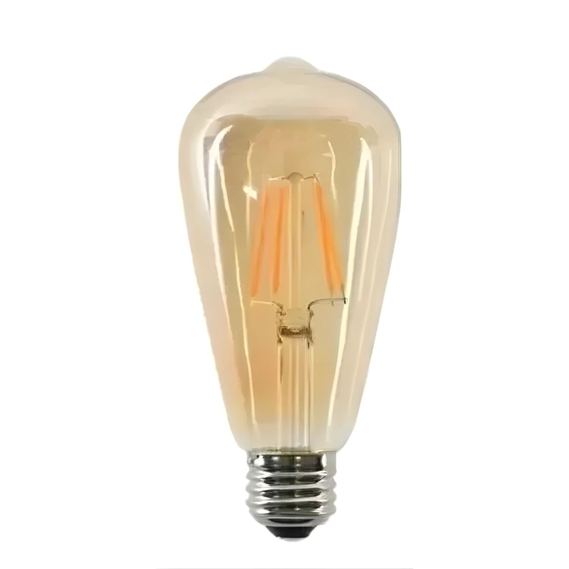 PACK 10 AMPOLLETAS FILAMENTO LED RETRO VINTAGE LUZ CALIDA 4 WATT - 2