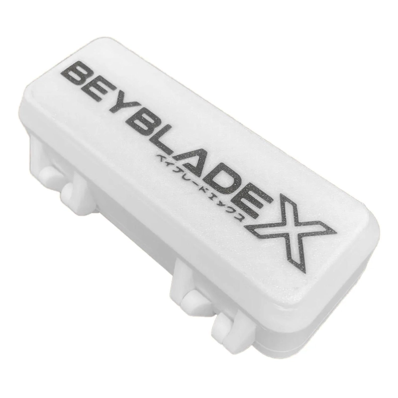 CAJA ROBUSTA PORTA 3 BEYBLADE 16X5 CM BLANCO - 1