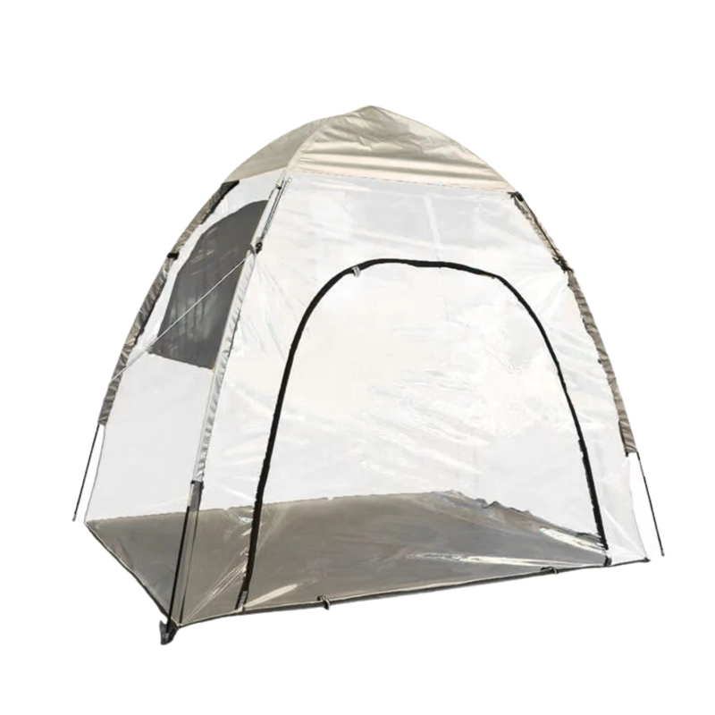 CARPA 3 PERSONAS IGLU TOLDO 1.8X2.1X3.3 MTS TRANSPARENTE - 1