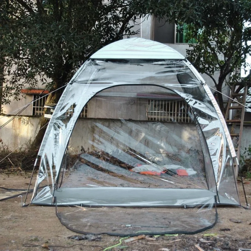 CARPA 3 PERSONAS IGLU TOLDO 1.8X2.1X3.3 MTS TRANSPARENTE - 5