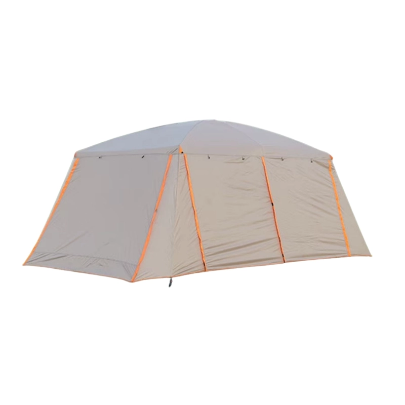CARPA 10 PERSONAS FAMILIAR CANADIENSE TOLDO VENTANA 200X3.05X4.2 MTS BEIGE - 2