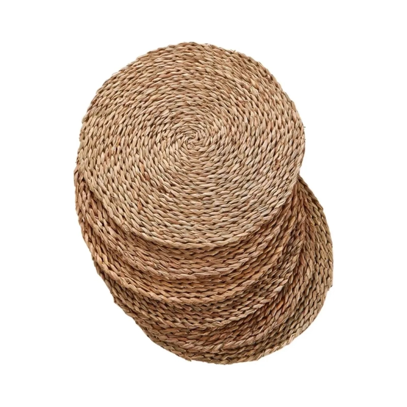 PACK 6 INDIVIDUALES MANTEL FIBRA NATURAL 35 CM BEIGE - 1