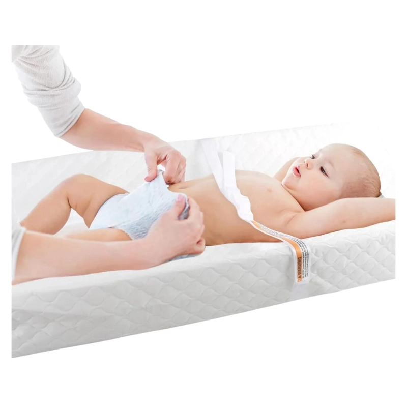 MUDADOR CAMBIADOR ANATOMICO PLEGABLE BEBE HORIZONTAL GRIS - 6