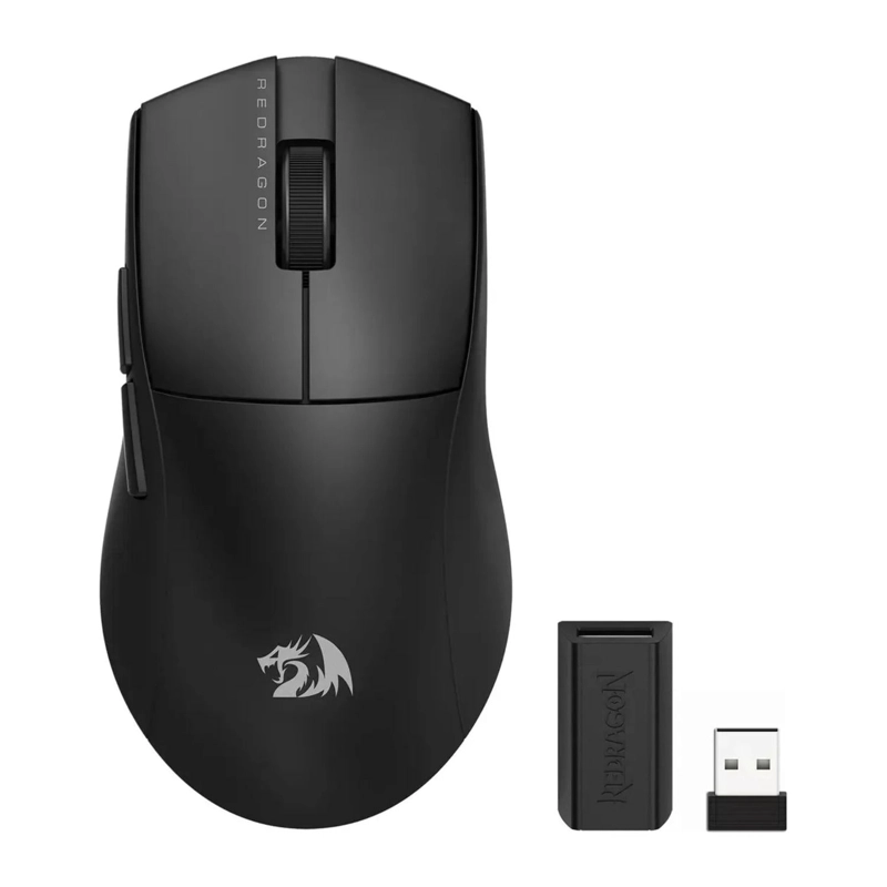 MOUSE INALAMBRICO PROFESIONAL GAMER REDRAGON RGB 26000 DPI NEGRO - 5