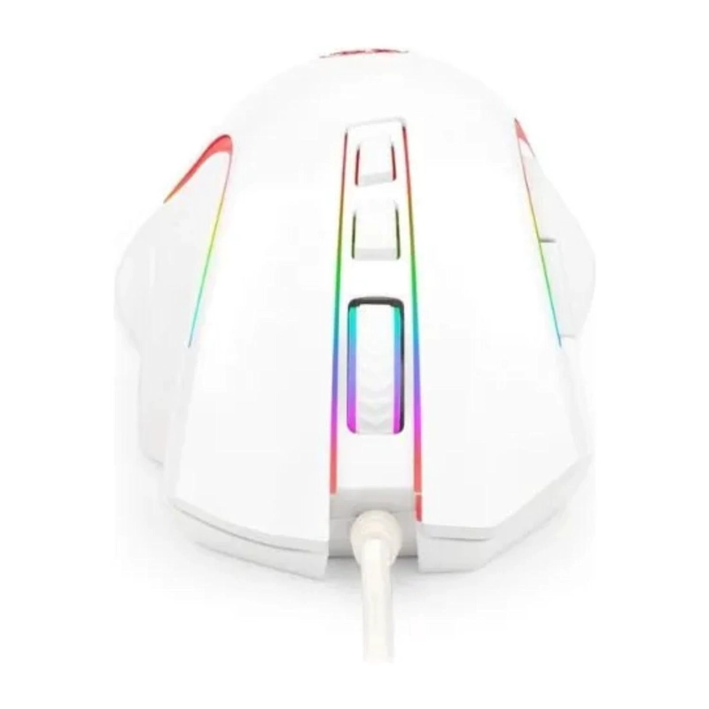 MOUSE GAMER PROFESIONAL REDRAGON 7 BOTONES PROGAMABLES BLANCO - 6