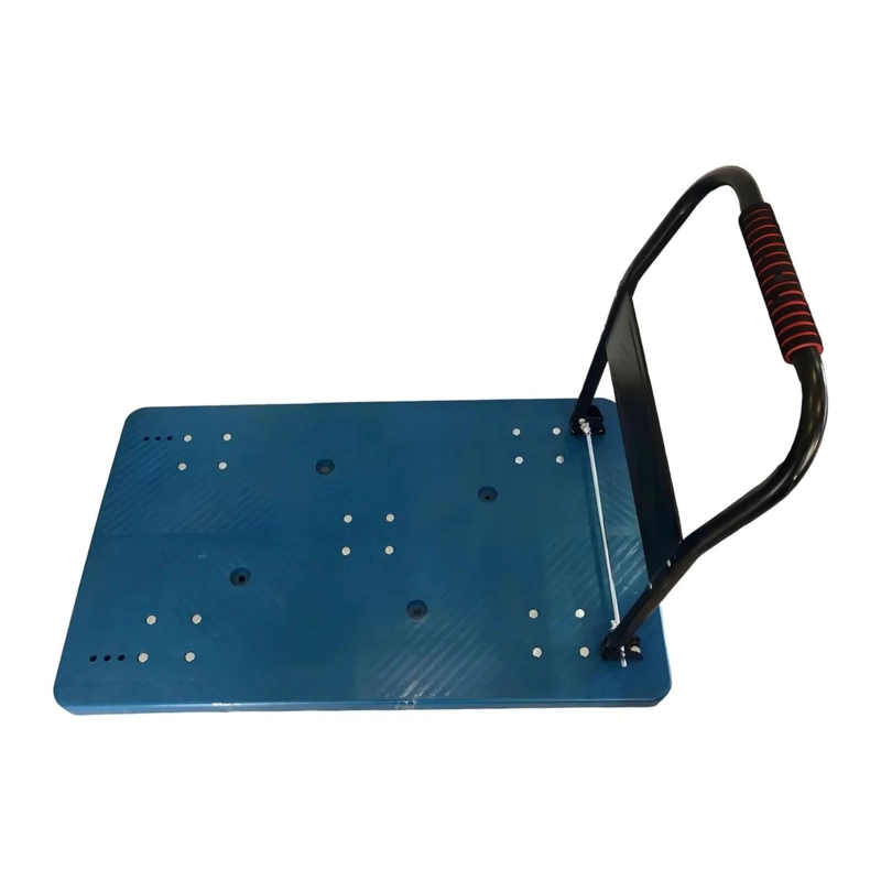 CARRO YEGUA PLEGABLE PLATAFORMA GRANDE 100 KG 63 X 40 CM - 4