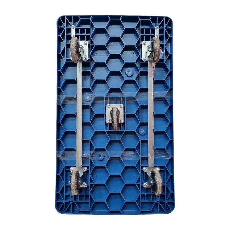 CARRO YEGUA PLEGABLE PLATAFORMA GRANDE 100 KG 63 X 40 CM - 5