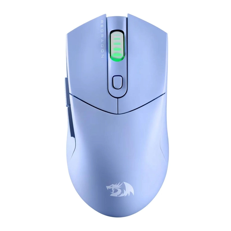 MOUSE GAMER PROFESIONAL REDRAGON 5 BOTONES PROGAMABLES CELESTE - 1