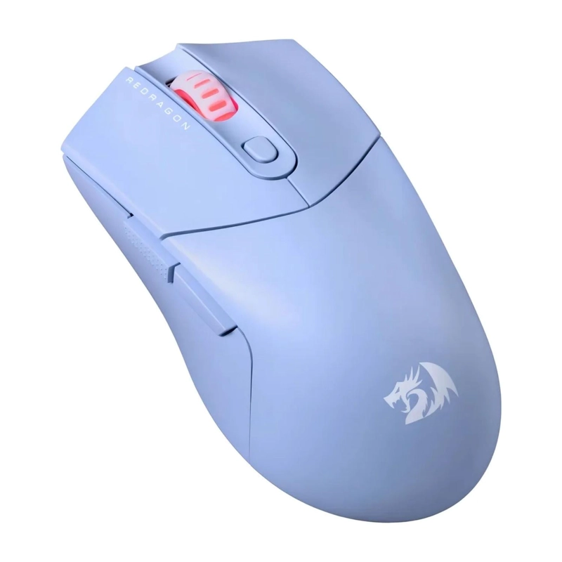 MOUSE GAMER PROFESIONAL REDRAGON 5 BOTONES PROGAMABLES CELESTE - 3