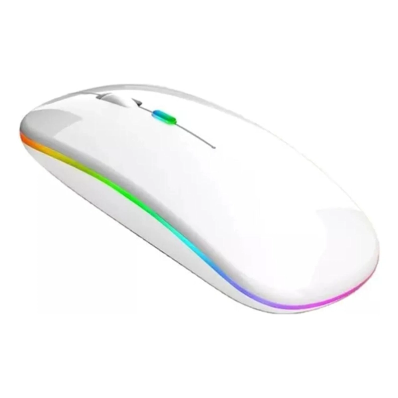 MOUSE INALAMBRICO BLUETOOTH DPI 1600 BLANCO - 1