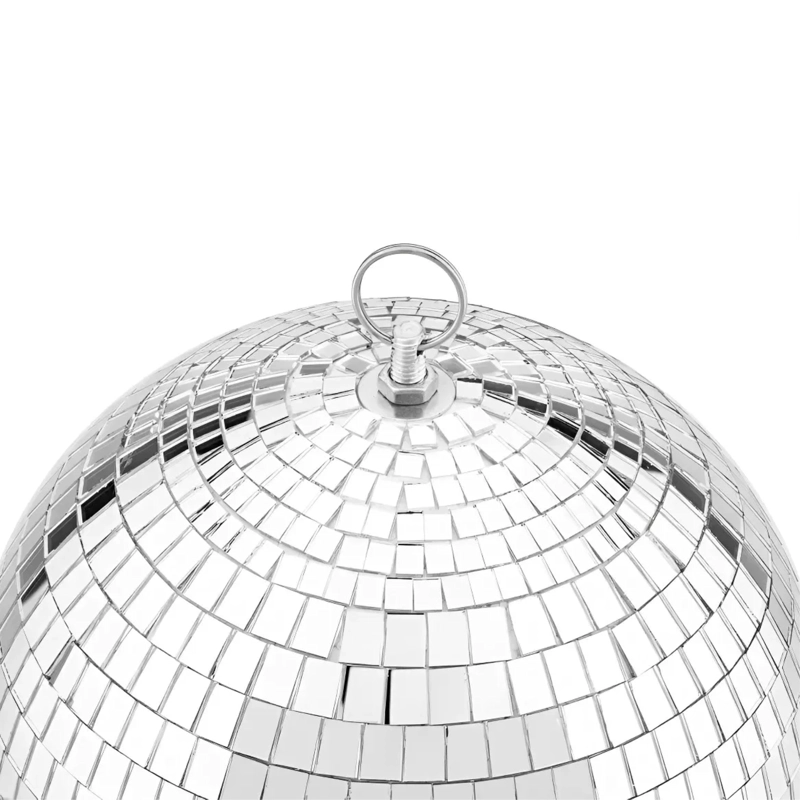 BOLA DISCO ESPEJO MOTOR GIRATORIO 40 CM - 2