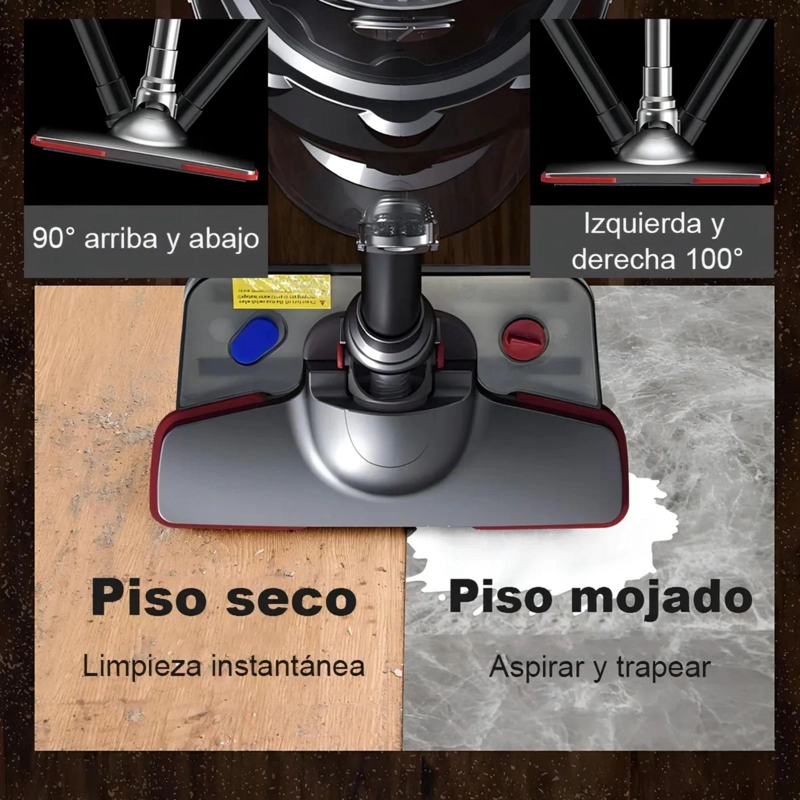 ASPIRADORA VERTICAL 4M CABLE FILTRO 18000 KPA - 5
