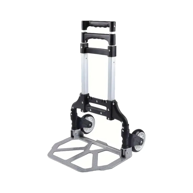 CARRO PLEGABLE ALUMINIO TRANSPORTE CARGA 70 KG - 1