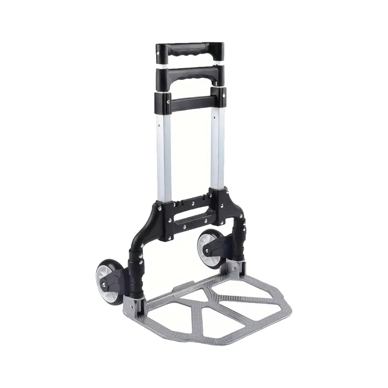 CARRO PLEGABLE ALUMINIO TRANSPORTE CARGA 70 KG - 2