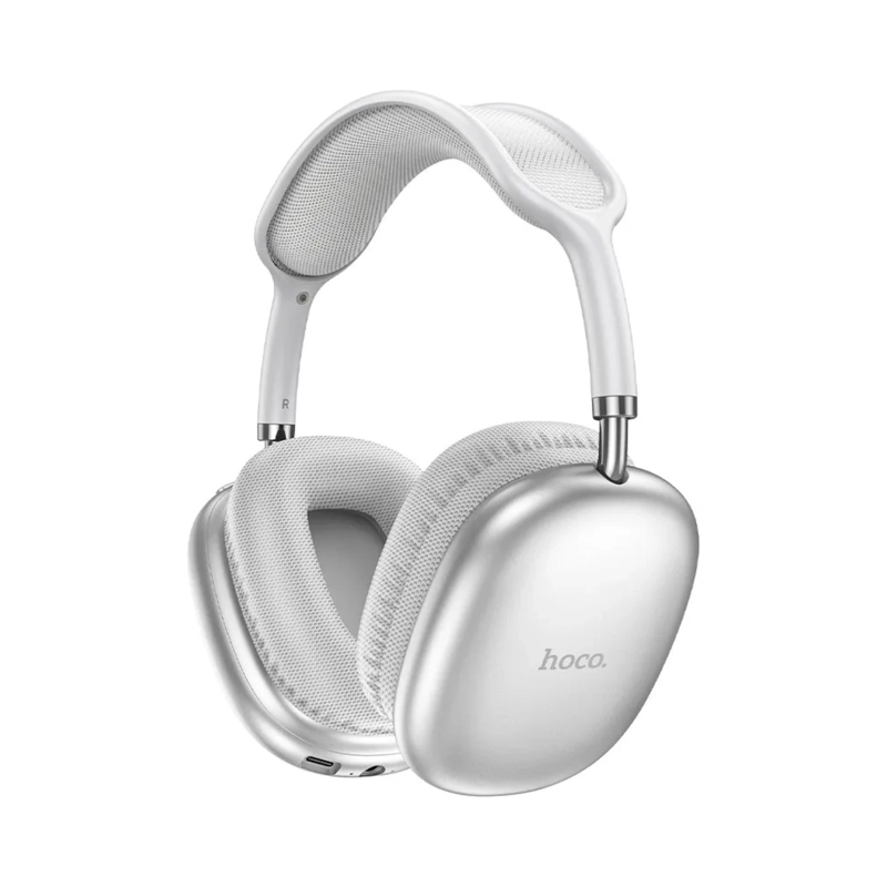 AUDIFONOS BLUETOOTH INALAMBRICOS HOCO PLATEADO - 2
