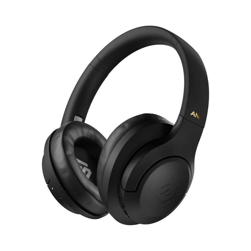 AUDIFONOS BLUETOOTH CANCELACION RUIDO INALAMBRICOS ANC NEGRO - 1