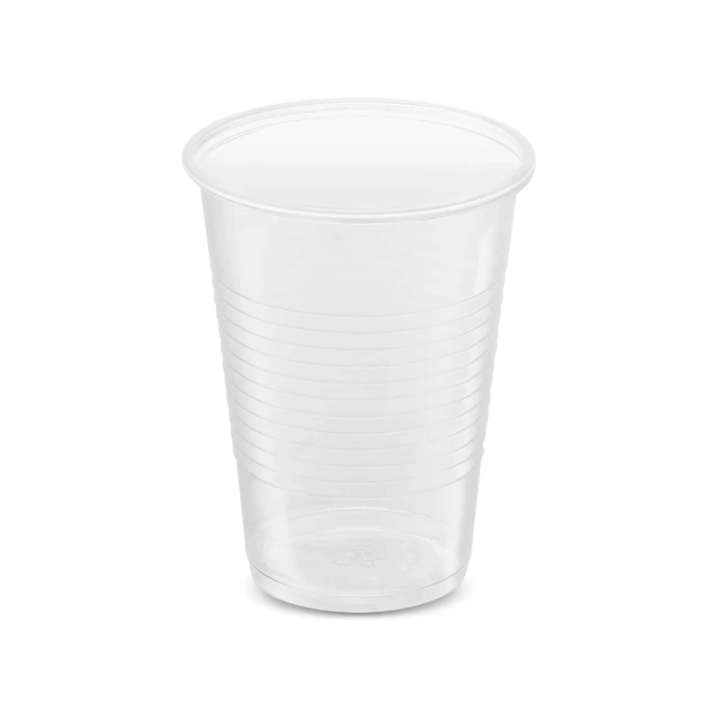 PACK 50 VASOS PLASTICOS DESECHABLES 300 ML TRANSPARENTE - 1