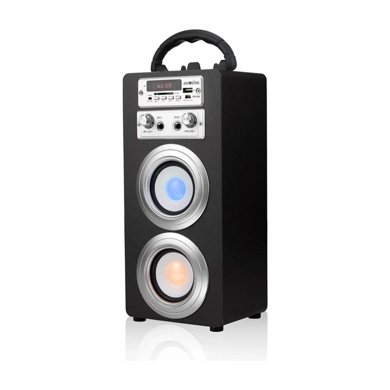 PARLANTE BLUETOOTH KARAOKE INALAMBRICO 10 WATT NEGRO - 1