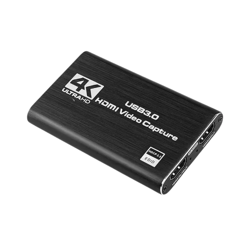 CAPTURADORA VIDEO ULTRA AUDIO STREAMING 4K - 1